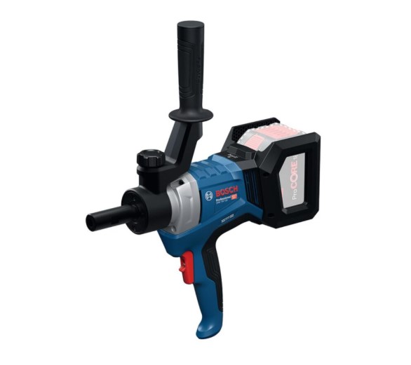 Bosch GRW 18V-120 Professional Cordless Mixer Bare Tool – Heavy Duty Mixing Drill for Cement, Paint, Mortar, and Construction Materials with High Torque Output